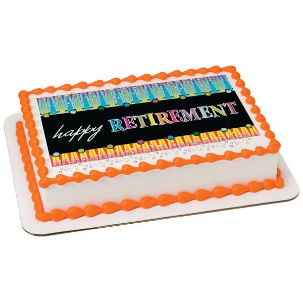 Free Free 236 Happy Retirement Cake Topper Svg SVG PNG EPS DXF File