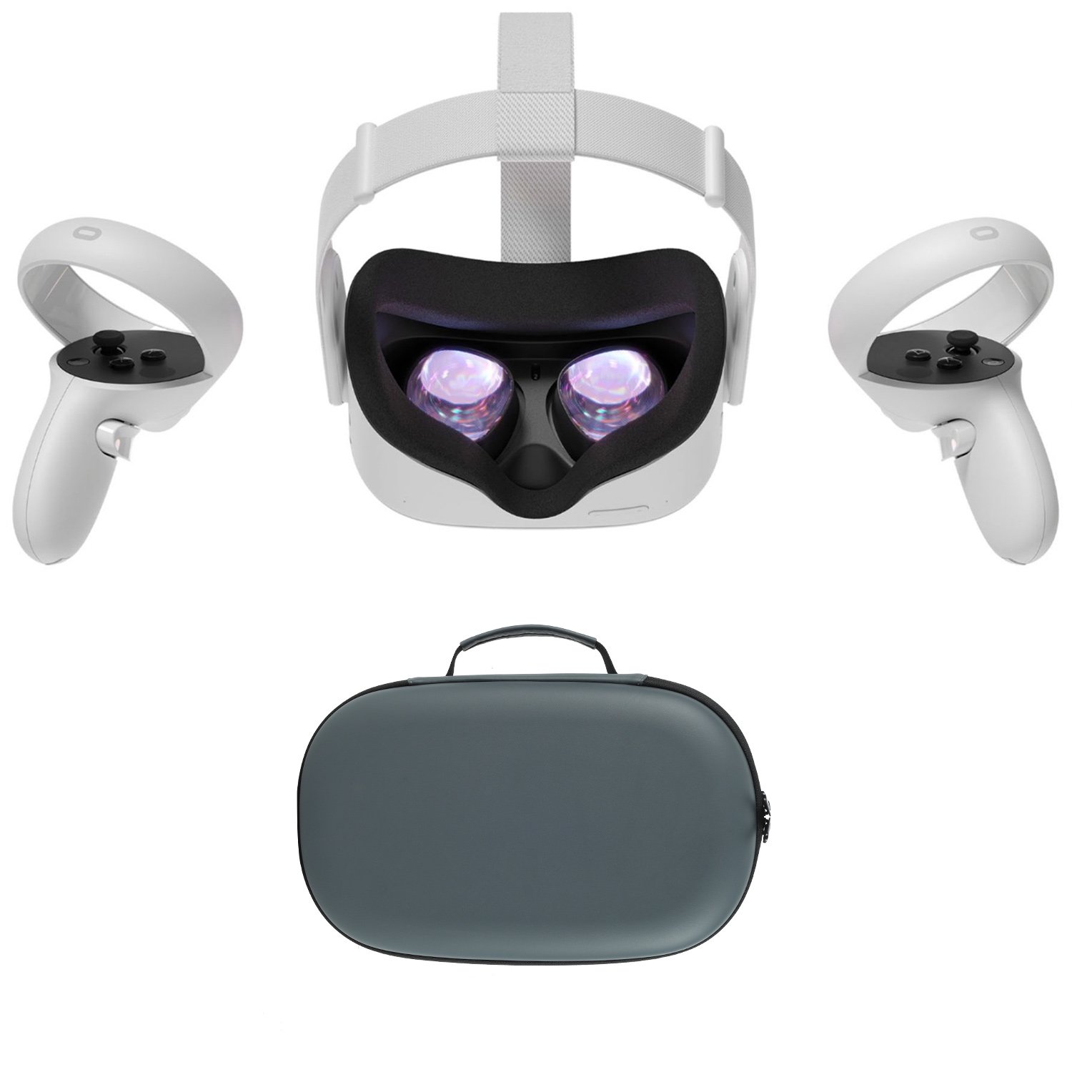 Quest 2 【64GB】 Oculus Quest 2 VR Headset – All-In-One 64GB, Touch Controllers