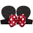 thumbnail image 2 of Disney Minnie Mouse Headband Flower Headwrap and Booties Gift Set for Baby Girls, Ages 0-12 Months, 2 of 4