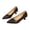 Brown, variant on Miqool Women's Faux Leather Low Heel Pumps Pointed Toe Comfortable Closed Toe Office Dress Shoes