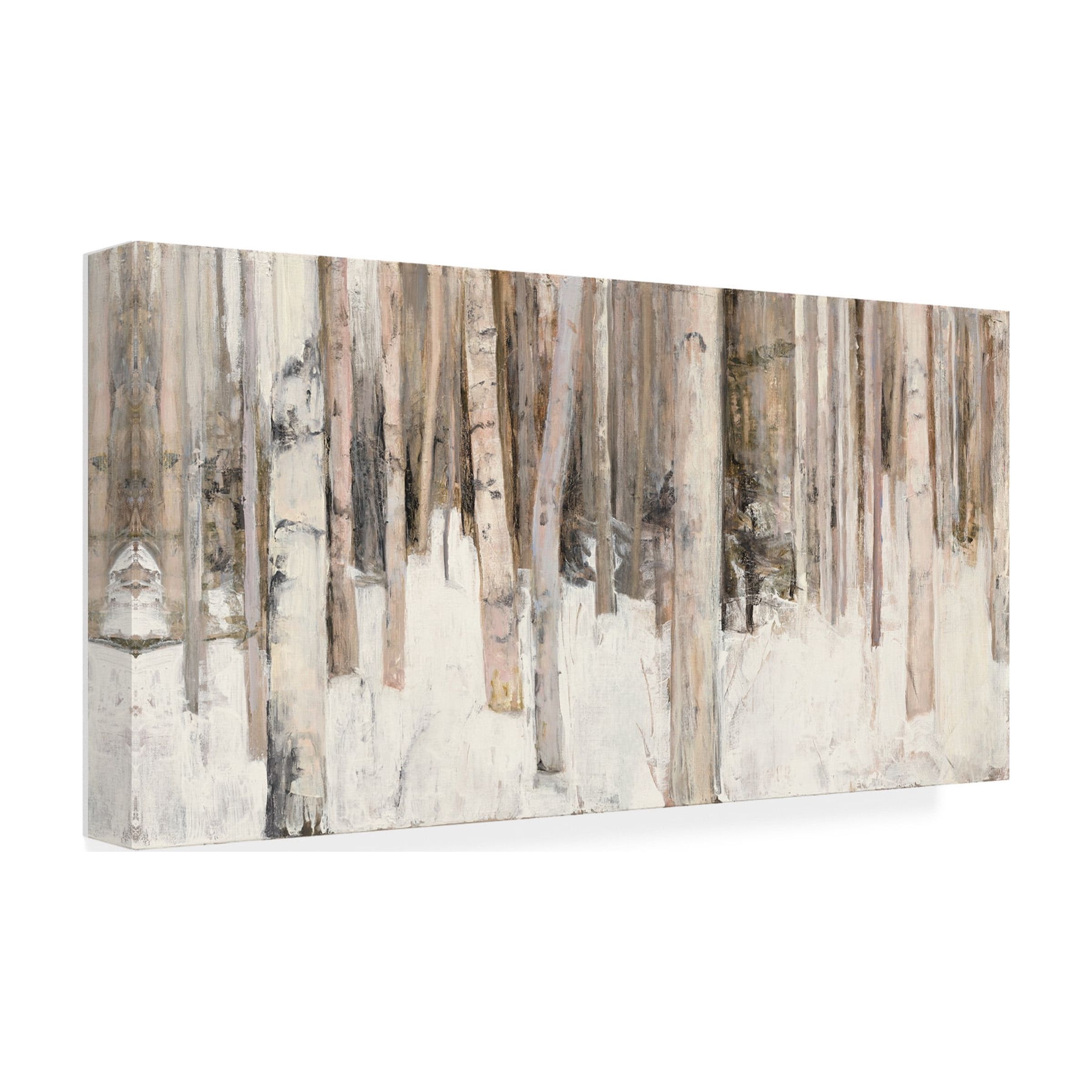 Trademark Fine Art 'Warm Winter Light III' Canvas Art by Julia Purinton