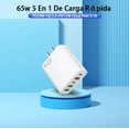 thumbnail image 4 of 5 En 1 Carga Rápida Cable Tipo C+cargador 1.5m Modelo Blanco, 4 of 4