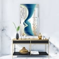 thumbnail image 4 of DESIGN ART Designart 'Nebulous Waves 8' Mid-Century Mirror - Printed Wall Mirror 27.5in.x39.5in., 4 of 5