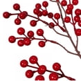thumbnail image 4 of 6.23FT Red Berry Christmas Garland, Flexible Artificial Berry Garland for Indoor Outdoor Home Fireplace Decoration for Winter Christmas Holiday New Year Decor, 4 of 5