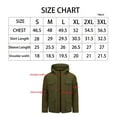 thumbnail image 3 of Coevals Club Mens Thickened Down Jacket Hooded Coat Winter 7 Pockets Puffer Quilted Jacket 01 Fir 3X-Large, 3 of 6
