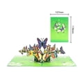 thumbnail image 4 of Set of 2 cute hummingbird butterfly pop-up cards, 13 x 18 cm - 3D greeting card, cards for mom, thinking of you, love card., 4 of 5