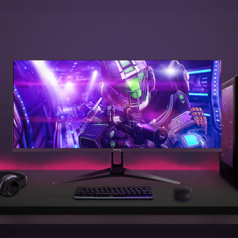 Suevery 34 Inch 165Hz UWQHD IPS Utrawide Gaming Monitor,3440x1440