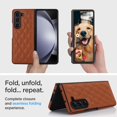 thumbnail image 7 of ELEHOLD for Samsung Galaxy Z Fold7 Case,Women Luxury PU Leather Ultra Slim Anti-Drop Protection Cover All-Inclusive Shockproof  New Case for Samsung Galaxy Z Fold7,Brown, 7 of 7