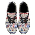 thumbnail image 2 of Red Wine And Blue 4th Of July Shoes Sneakers for Women Men Black Size 10, 2 of 7