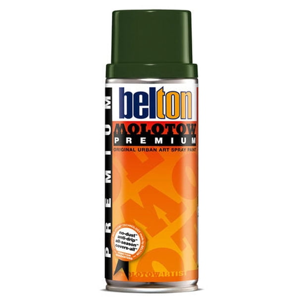 Pintura En Aerosol Premium Belton 400Ml Molotow negro 400 Ml