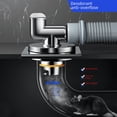 thumbnail image 2 of Tubo de desagüe de lavadora, desagüe de piso, junta especial, desodorante, antidesbordamiento, lavabo, junta en T sellada especial, 2 of 4