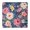Pioneer Flower Floral, variant on Pioneer Flower Floral Print Pattern Square Fitted Tablecloth with Elastic Edge,Square Table Cover,Washable Elastic Table Cover for Home Kitchen Party Decor 34"x34"