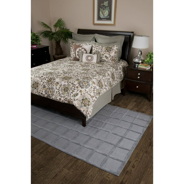 3Pc Comforter Set in Sage (Queen)