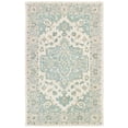 thumbnail image 1 of LR Home MODTR81288TUG5079 Modern Traditions Indoor Area Rug, Turquoise & Gray - 5 ft. x 7 ft. 9 in., 1 of 1