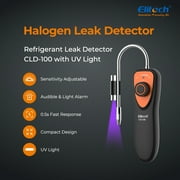 Elitech Refrigerant Leak Detector CLD-100 Freon Leak Detector Car HVAC Halogen Refrigerant Leak Detector CFCs HCFCs HFCs