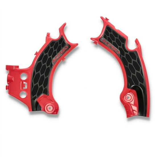 Acerbis X-Grip Frame Guards for Honda Red/Black 2911441018