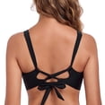 thumbnail image 4 of RELLECIGA Women's V Neck Underwire Bathing Suit Criss Cross Bikini Top, 4 of 9