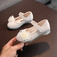 thumbnail image 6 of NOKIO Children'S Princess Dress Shoes Girls' Stylish Sandals Children'S Mary Jane Flats Girls' Chic Slide Sandals Girls Sandals Children Shoes Pearl Flower Princess Shoes Dance Shoes, 6 of 9