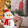 thumbnail image 4 of Peluche Muñeco De Nieve Decoración Navideña Importadora La Merced Relleno Suave Hipoalergénico, 4 of 4