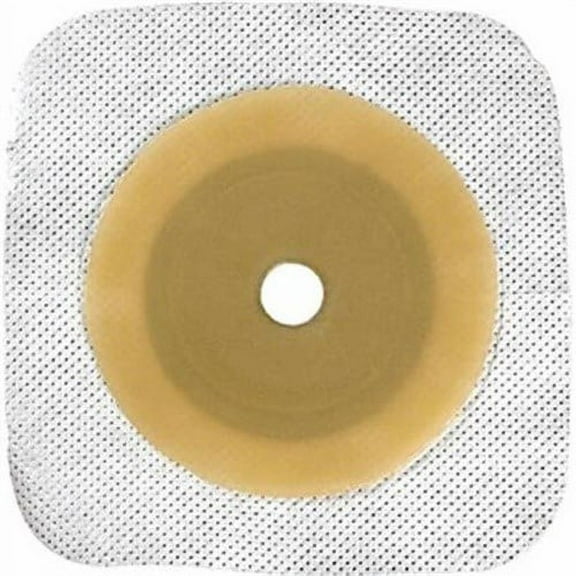 Convatec Colostomy Barrier Esteem synergy Standard Wear Stomahesive, White Tape Small, Up to 3/8 Inch Flange Universal Hydrocolloid 1 Inch Stoma, Model 405476