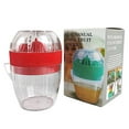 thumbnail image 1 of Lemon Squeezer Juicer Lime Citrus Fruit Hand Press Juice Extractor Jug Glas K9R9, 1 of 1