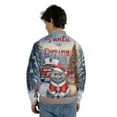 thumbnail image 5 of Santa is Coming British Shorthair Merry Christmas Xmas Noel Truck Tree All Over Print 3D Baseball Jacket Cat Lover Kitten Owner Gifts Bomber Jacket Softball - 02023, 5 of 6