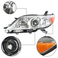 thumbnail image 4 of LABLT Clear Lens Headlight Headlamp for 2011-2020 Toyota Sienna Left Driver Side, 4 of 6