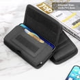 thumbnail image 4 of HAWEEL 4.7 inch Nylon Cloth Phone Belt Clip Horizontal Carrying Pouch with Card Slot, 4 of 8