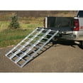 thumbnail image 4 of Yutrax TX103 70-Inch 1750 Lb Aluminum Tri-Fold Truck Bed ATV Loading Ramp, 4 of 6