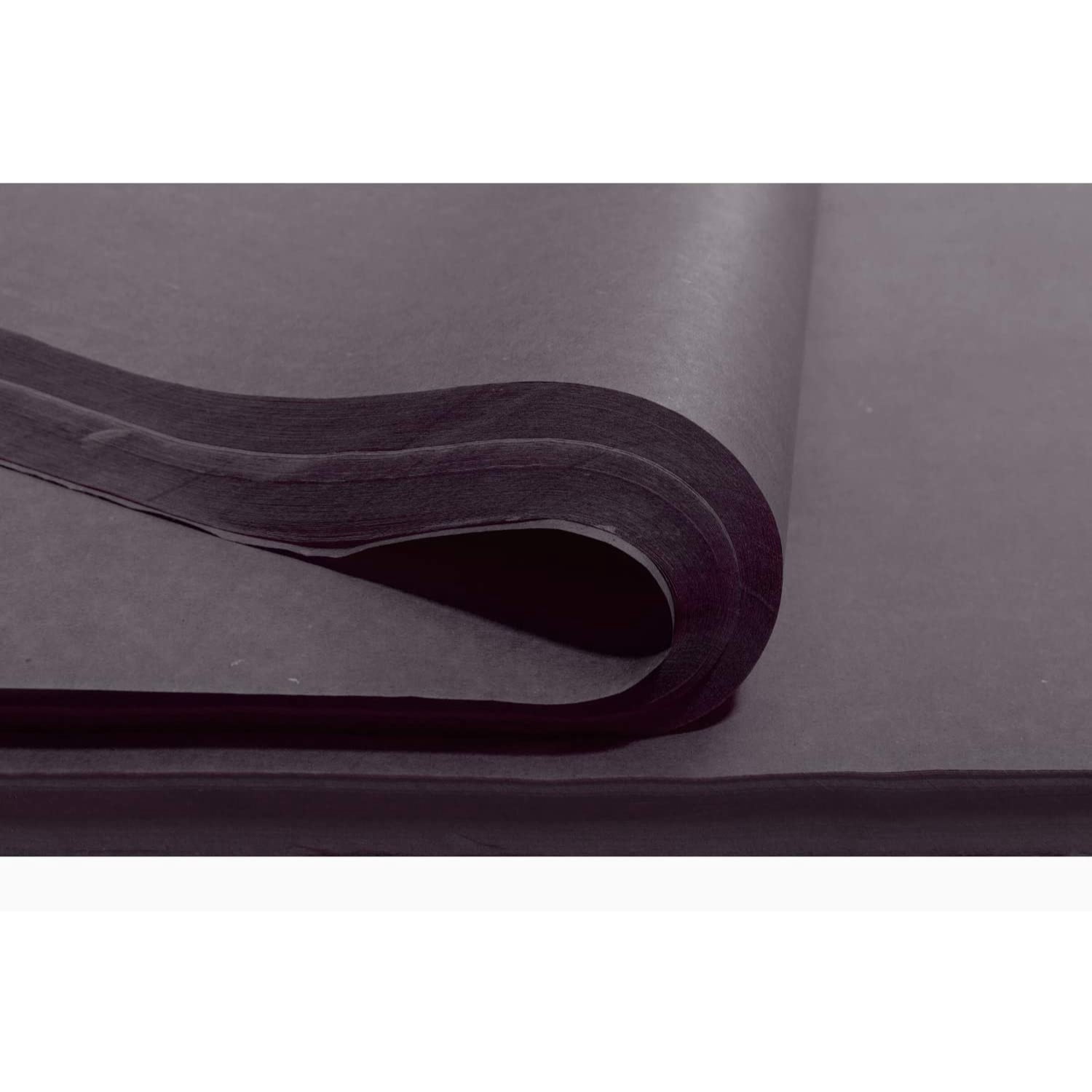Crown Display - 480 Sheets, 15" x 20" Packing Paper Sheets For Gift Wrapping And Packing, Tissue Paper Ream - Black