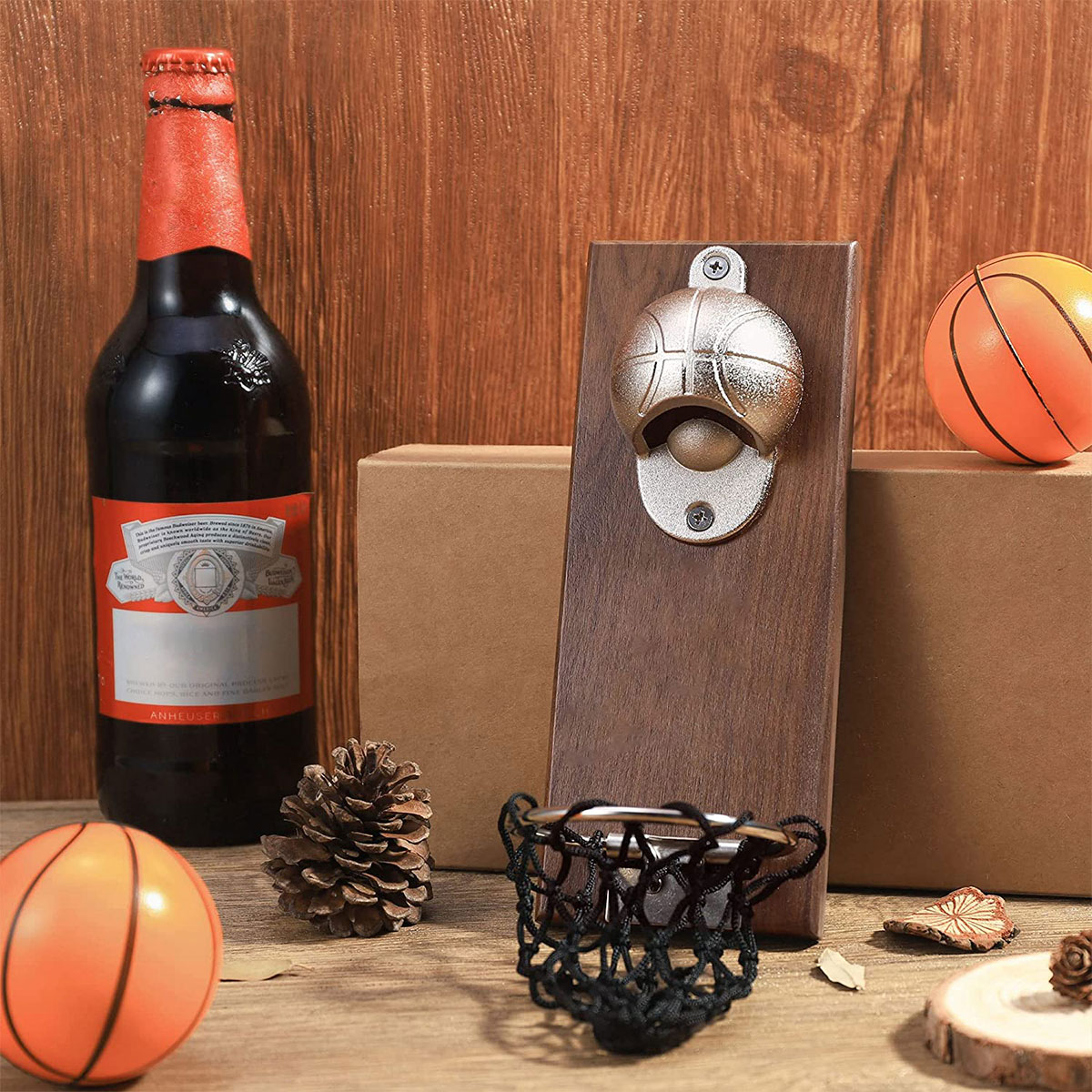 CreativeGo Swing Basketball Can Opener Wall Mount & Fridge Magnet