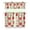 Apple01, variant on Vibrant Tropical Palm Trees Kitchen Curtains - 3 PC Set with Rod Pocket, Semi-Sheer Short Curtains for Small Windows