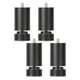 thumbnail image 4 of 4 patas de mesa M10 para muebles, patas de sofá de aleación, rosca M10 para marco de cama. Negro 18cm, 4 of 7