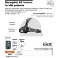 thumbnail image 2 of Linterna Cabeza Truper 10617 Recargable 60 Lumenes 1 Led LI-CA-60R, 2 of 2