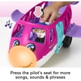 thumbnail image 4 of Fisher-Price Little People Barbie Toddler Toy Little Dream Plane with Lights Music & Figures for Pretend Play Ages 18+ Months, 4 of 5