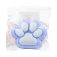 thumbnail image 1 of Blue Cat Paw Fidget Toys For Stress Relief Large Size Squeeze Toy For Anxiety Relaxation 5 Inch Blue Color, 1 of 7