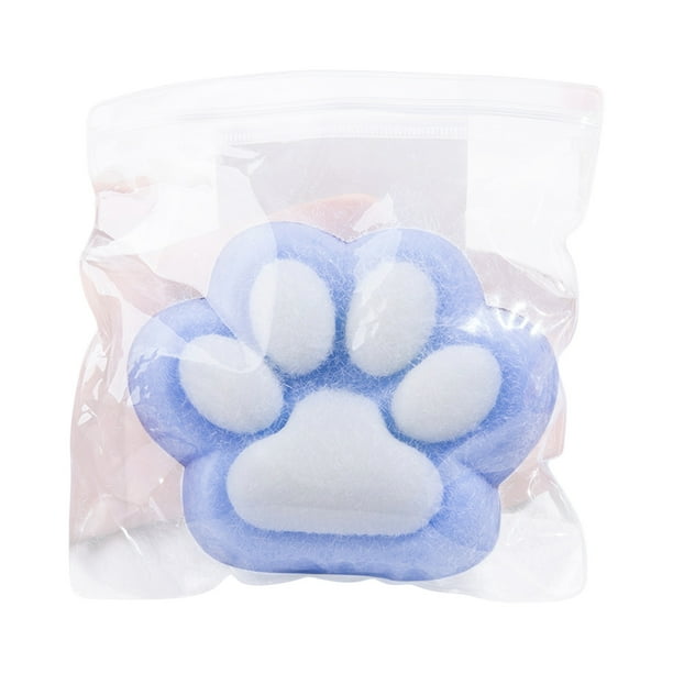 Juguetes para aliviar el estrés con forma de pata, tamaño extragrande, para la ansiedad y la relajación, con forma de garra de gato de 5 pulgadas.