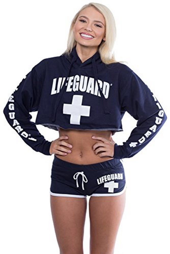 lifeguard cropped hoodie