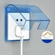 thumbnail image 3 of Autoadhesivo 86 Tipo Enchufe de Pared Caja Impermeable Cubierta Eléctrica Cocina Balcón, 3 of 9