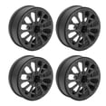 thumbnail image 1 of Ruedas de fibra de carbono 1/10 RC, ligeras, de alta resistencia, duraderas, ruedas de fibra de carbono para coche de simulación, doce agujeros, 1 of 10