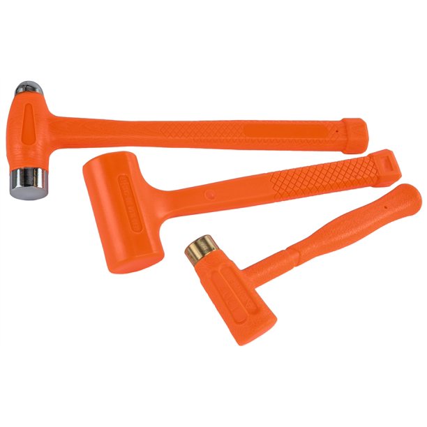 JEGS Performance Products M7234 DeadBlow Hammer Set Shot Filled 3 Piece Set Inc