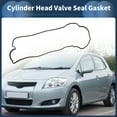 thumbnail image 3 of Unique Bargains Engine Valve Cover Gasket No.1121326010 for Toyota Auris 2006-2012 Black Cylinder Head Valve Seal Gasket 1 Pcs, 3 of 6