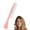 Pink, variant on The Hair Doctor Detangle Comb with Wide-Spaced Rotating Teeth Reduces Hair Damage (Clear Red)