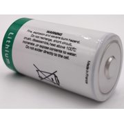 2Pcs LSH20 3.6V D 13000mAh Lithium Thionyl Chloride Non-Rechargeable Replacement for Saft Battery for Alarm Systems GPS Systems Battery