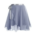thumbnail image 3 of Tulle Skirts for Women Mesh Sheer Sexy Pleated Ballet Tutu Skirt Lace Up Solid Mini Skirts Party Prom Dance Costumes, 3 of 5