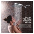 thumbnail image 7 of 11 Inch Adjustable Shower Arm Universal Connection Solid Brass Shower Adjustable Angle Anti-leak Shower Extension Arm Used In Kitchen Sink Faucets ,Durable Material, 7 of 7