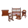 thumbnail image 4 of Juego de 5 Muebles en Miniatura para Casa de Muñecas, Escala 1/12, Manualidades para Niños Y Niñas de 3 años en Adelante, 4 of 9
