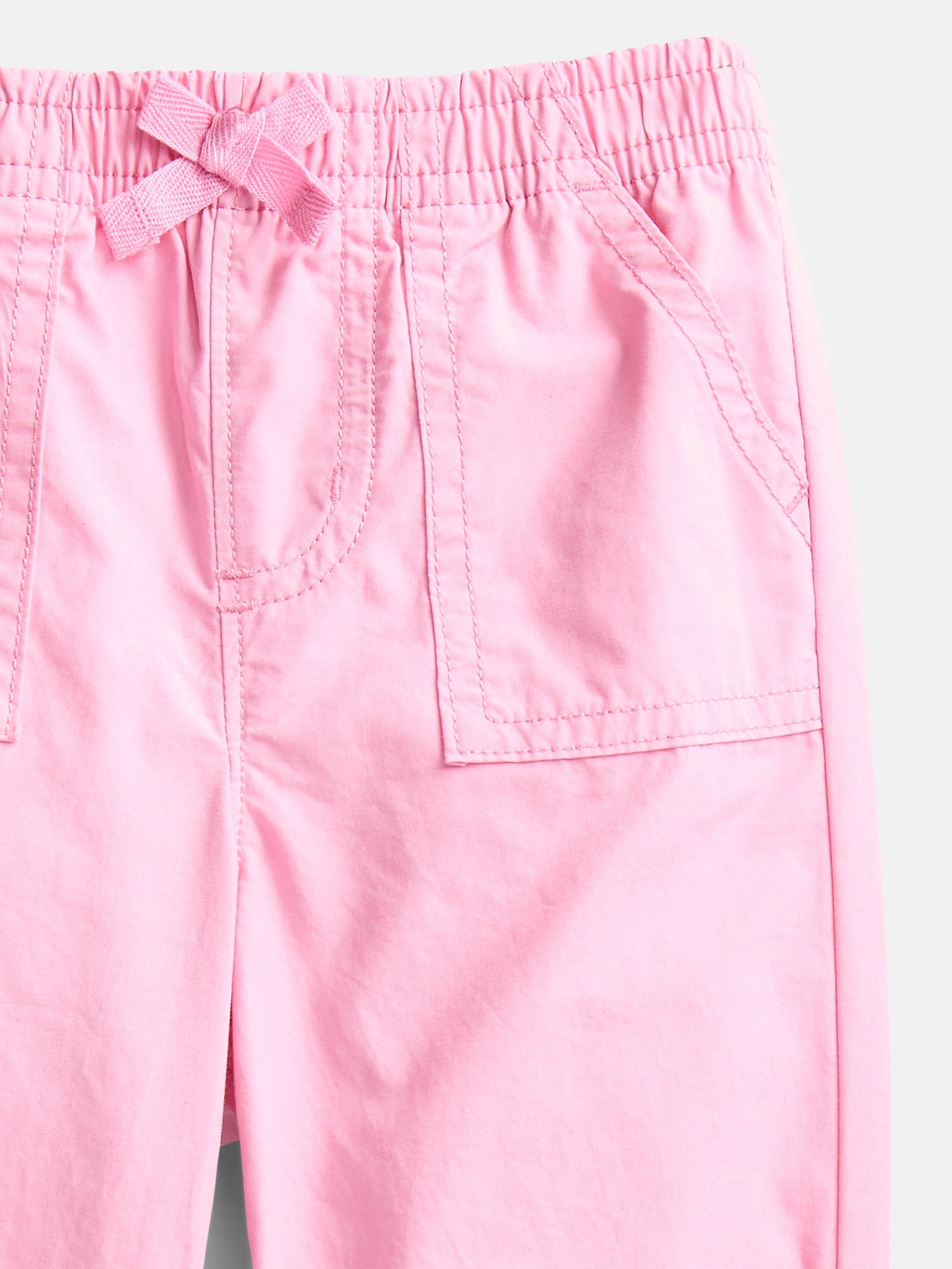 Wonder Nation Baby Girl Woven Joggers, Sizes 0-24 Months