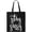 Black, variant on Smartprints Stay Sassy Tote Bag - Image by Shutterstock, One Size Cotton Canvas Tote Bag