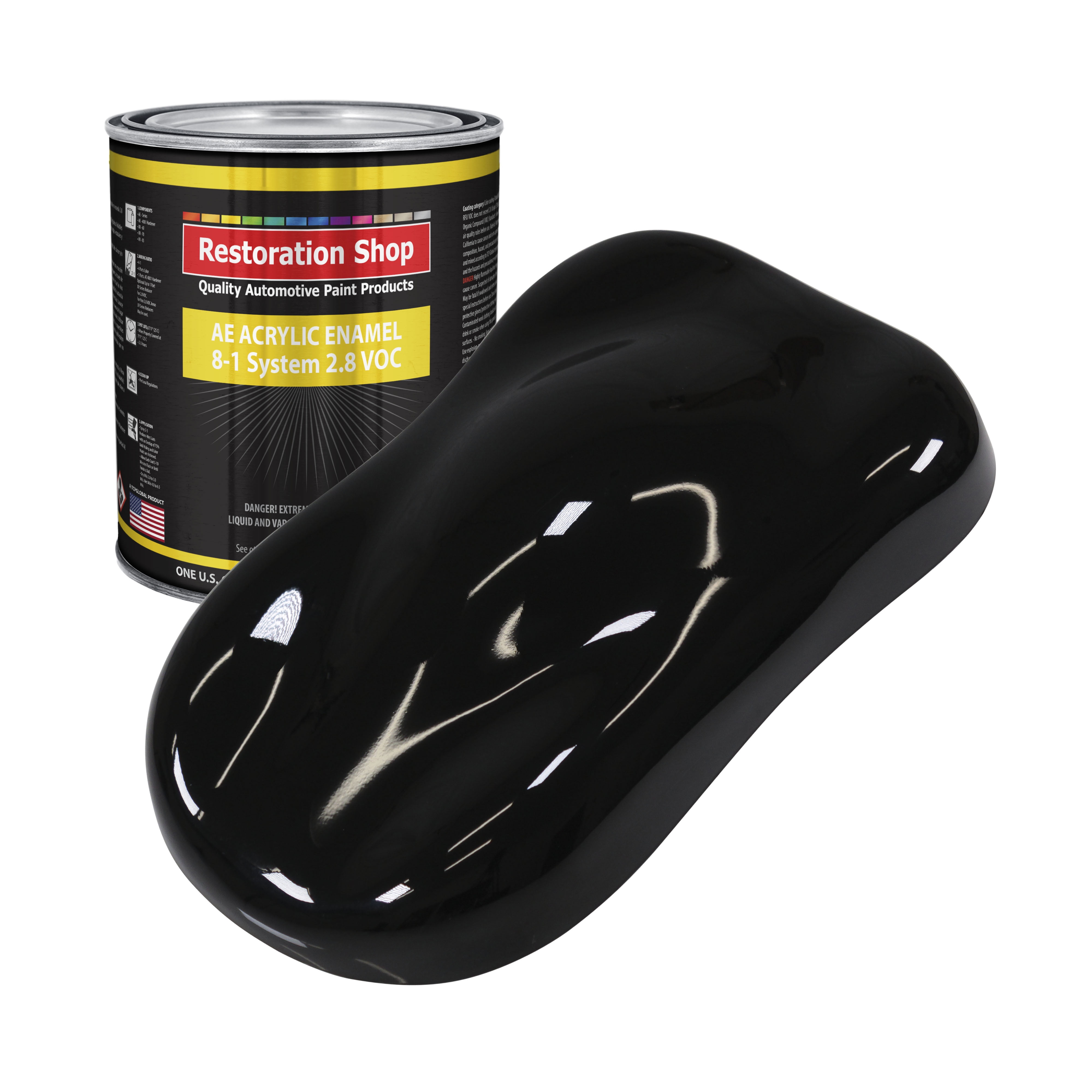 Restoration Shop Chasis Black (Gloss) Acrylic Enamel Auto Paint